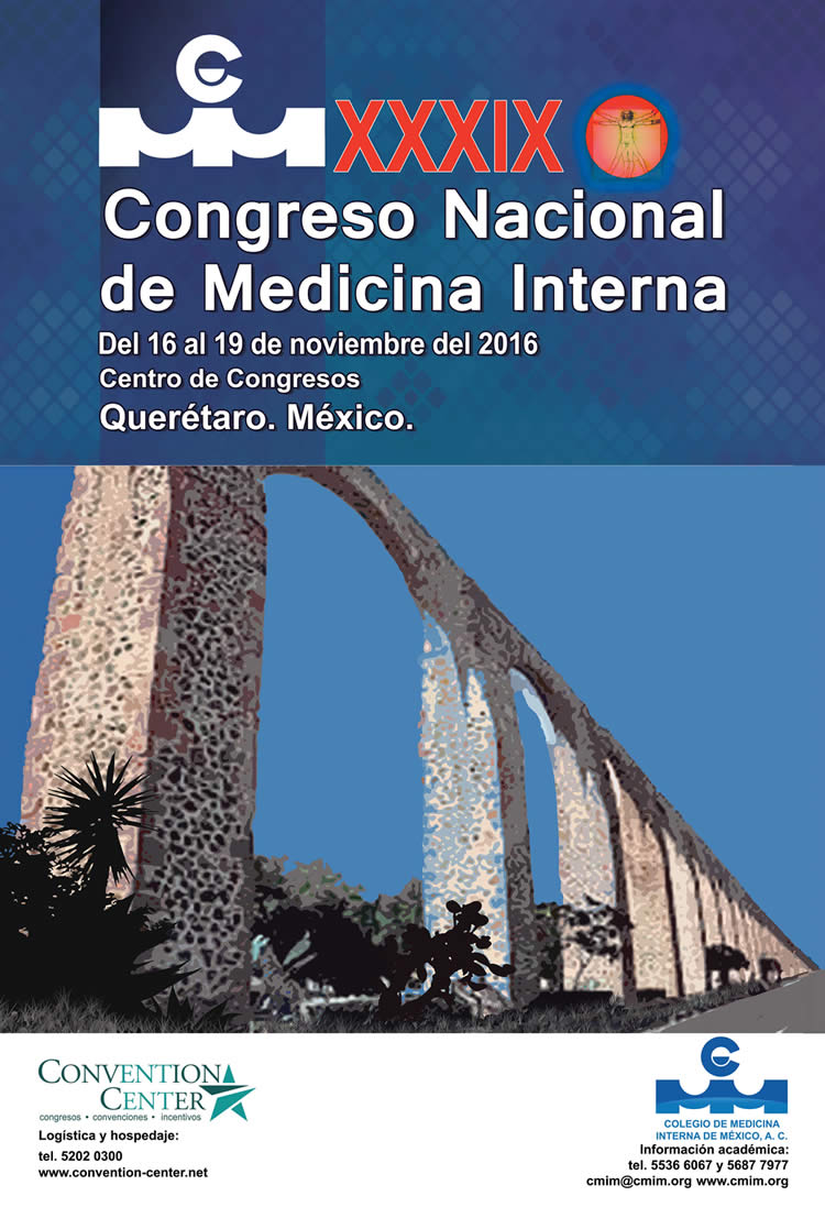 XXXIX Congreso Nacional de Medicina Interna - FMD Zona Médica